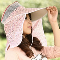 Pink Sun Protector Hat